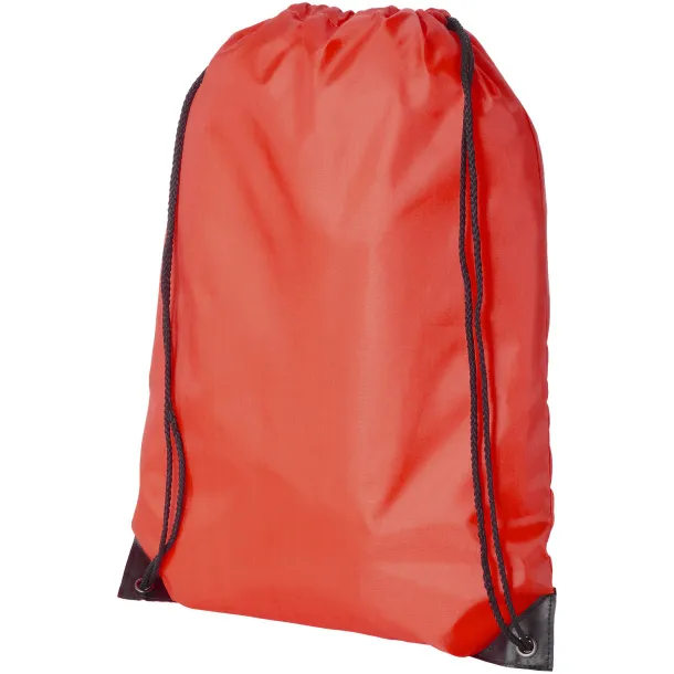 Oriole premium drawstring backpack Red