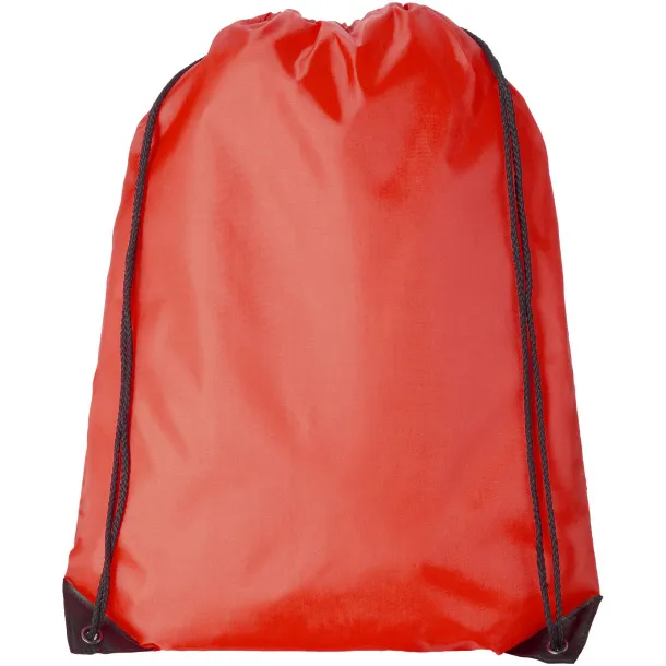 Oriole premium drawstring backpack Red