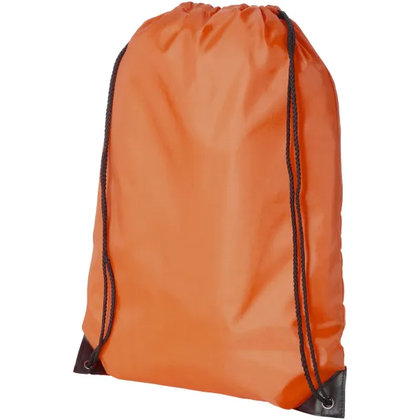 Oriole premium drawstring backpack Orange