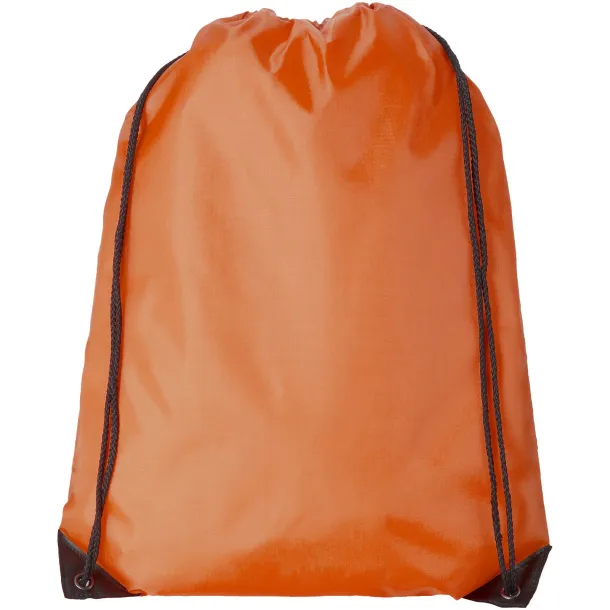 Oriole premium drawstring backpack Orange