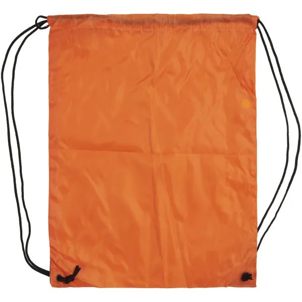 Oriole premium drawstring backpack Orange