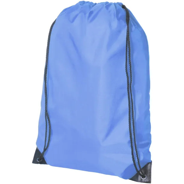 Oriole premium drawstring backpack Light blue