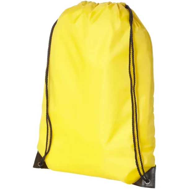 Oriole premium drawstring backpack - Unbranded Yellow