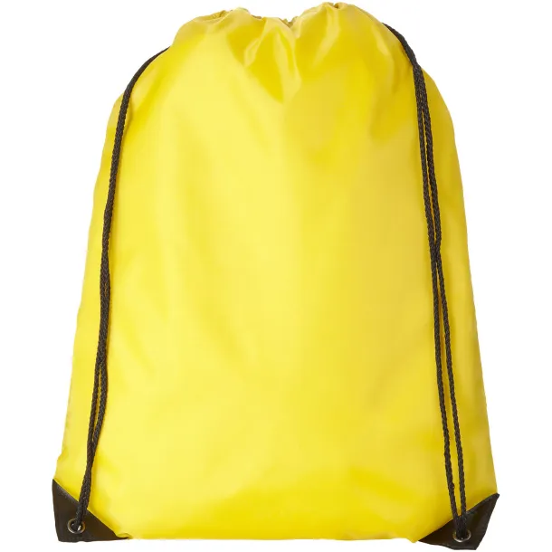 Oriole premium drawstring backpack - Unbranded Yellow