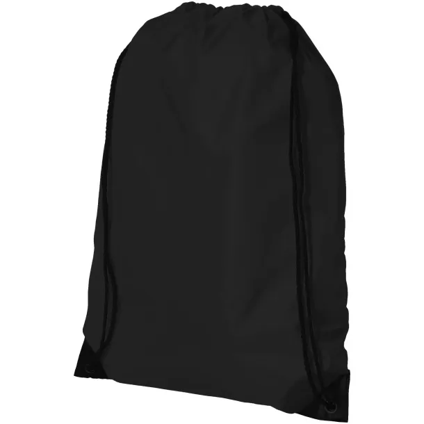 Oriole premium drawstring backpack - Unbranded Solid black