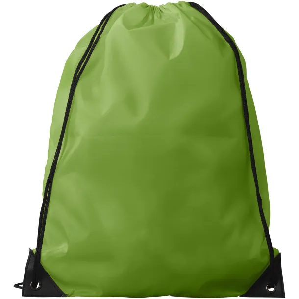 Oriole premium drawstring backpack Lime