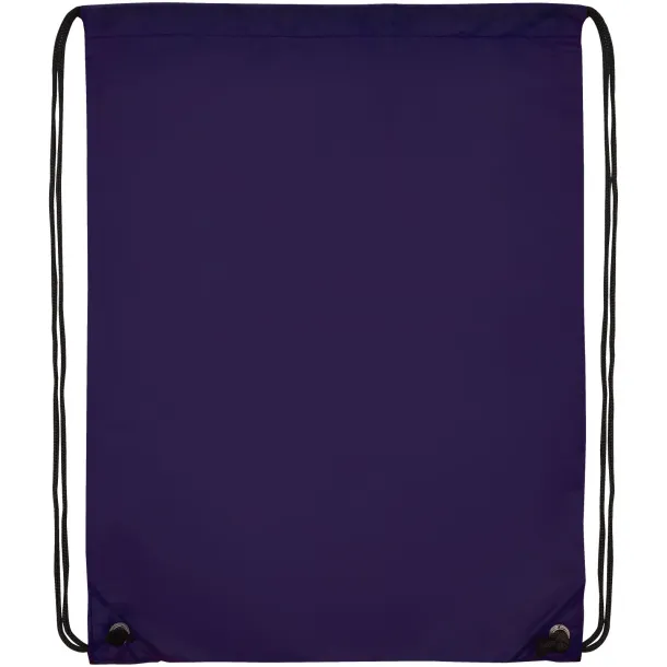 Oriole premium drawstring backpack Dark purple