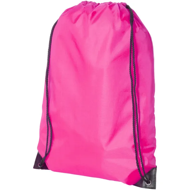 Oriole premium drawstring backpack Magenta