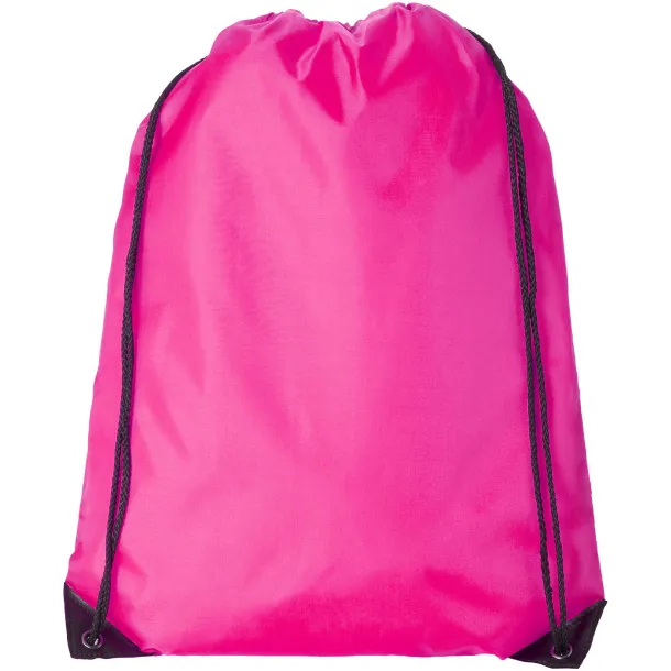 Oriole premium drawstring backpack Magenta