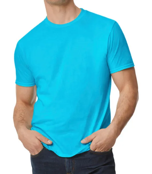  Softstyle EZ Adult T-Shirt - Gildan Caribbean Blue