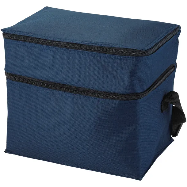 Oslo 2-zippered compartments cooler bag - Unbranded Navy Blue