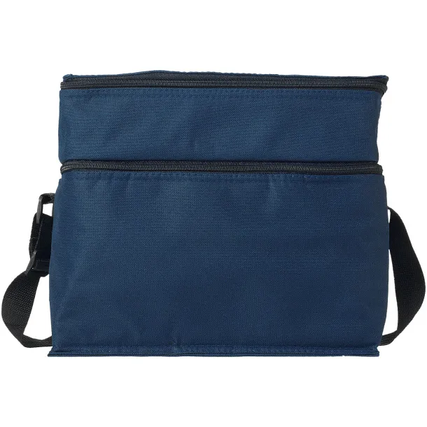 Oslo 2-zippered compartments cooler bag - Unbranded Navy Blue