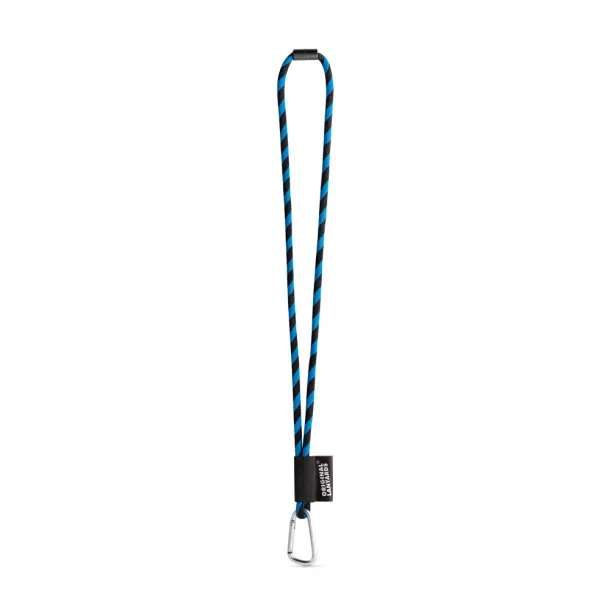  Lanyard Tube Long Set II Black Royal blue