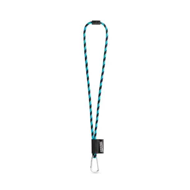  Lanyard Tube Long Set II Black Light blue