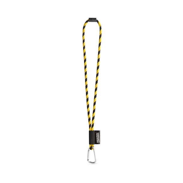  Lanyard Tube Long Set II Black Yellow