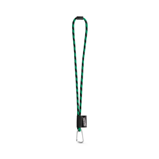  Lanyard Tube Long Set II Black Green