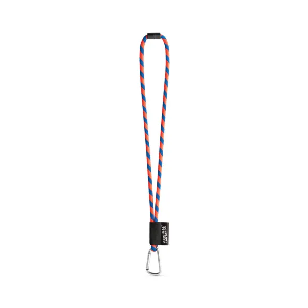  Lanyard Tube Long Set II 328 - Hexachrome orange Royal blue