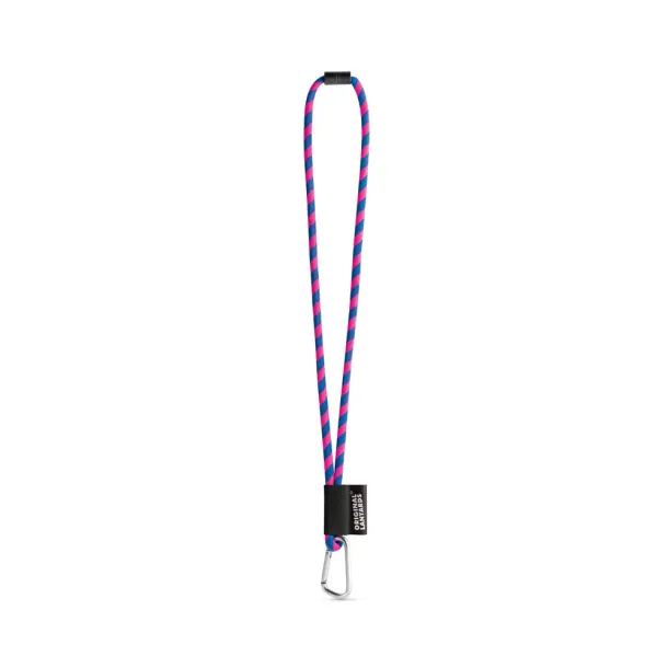  Lanyard Tube Long Set II Hexachrome pink Royal blue