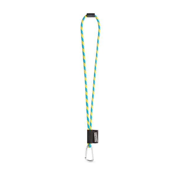  Lanyard Tube Long Set II Yellow Light blue