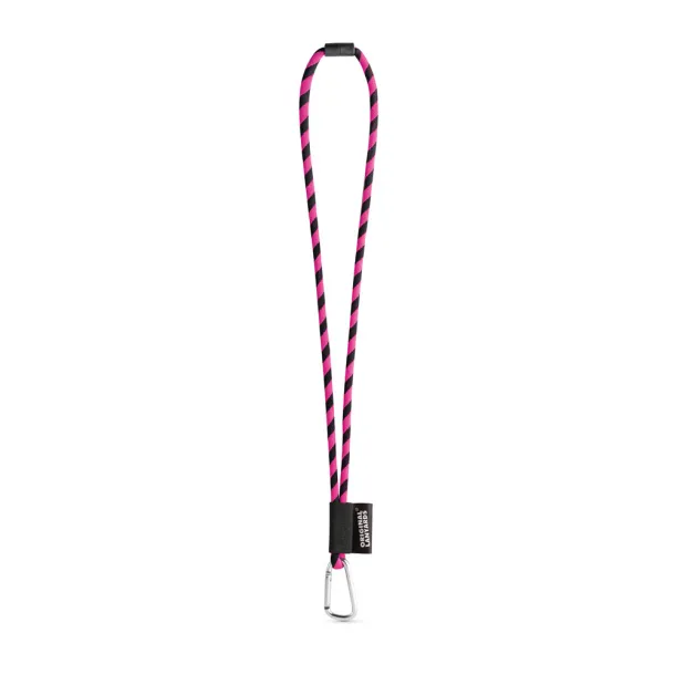  Lanyard Tube Long Set II Black Pink