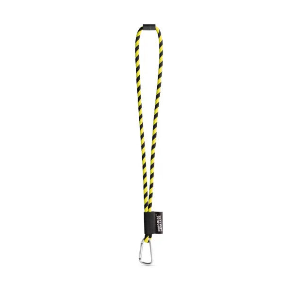  Lanyard Tube Long Set II Yellow Black