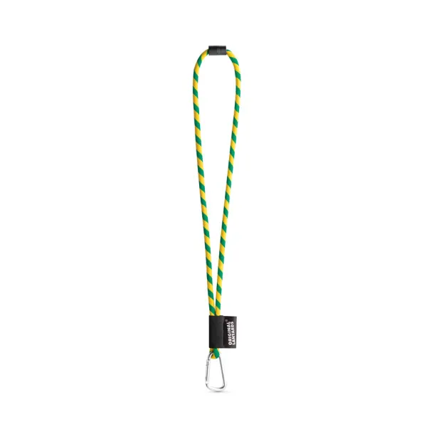  Lanyard Tube Long Set II Yellow Green