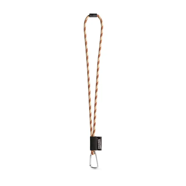  Lanyard Tube Long Set II Brown Beige