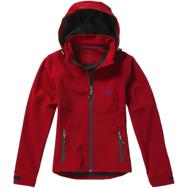 Langley softshell ladies jacket - Elevate Life Red