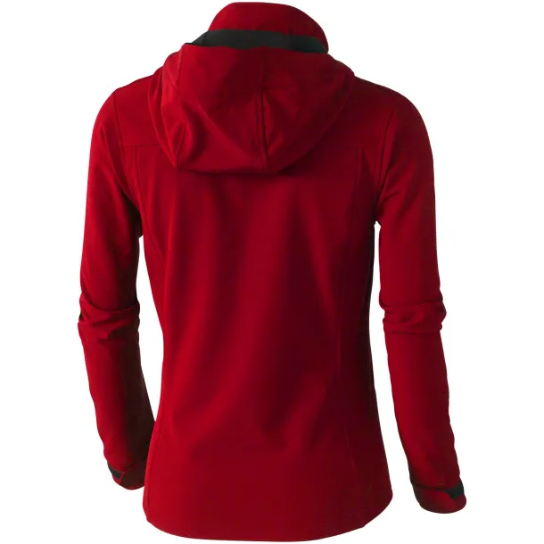 Langley softshell ladies jacket - Elevate Life Red