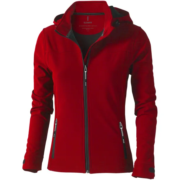 Langley softshell ladies jacket - Elevate Life Red