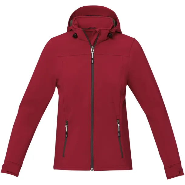 Langley softshell ladies jacket - Elevate Life Red