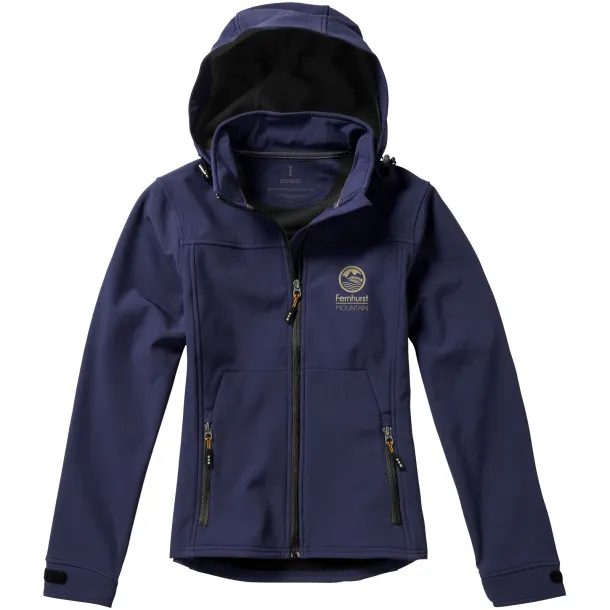 Langley softshell ladies jacket - Elevate Life Navy Blue