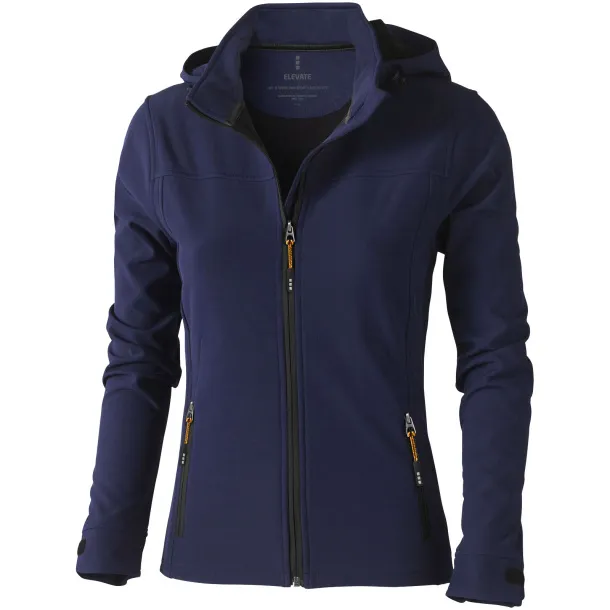 Langley softshell ladies jacket - Elevate Life Navy Blue