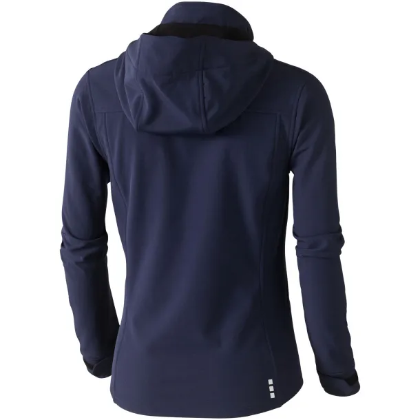 Langley softshell ladies jacket - Elevate Life Navy Blue