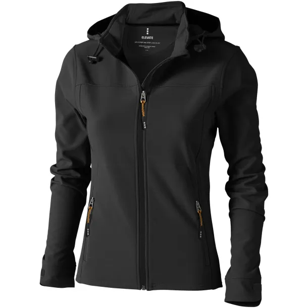 Langley softshell ladies jacket - Elevate Life Anthracite