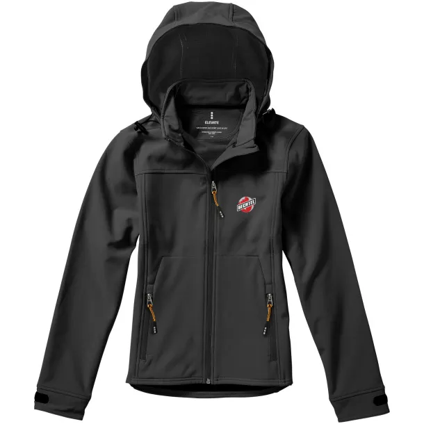 Langley softshell ladies jacket - Elevate Life Anthracite