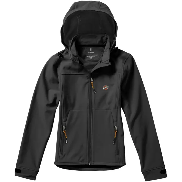 Langley softshell ladies jacket - Elevate Life Anthracite