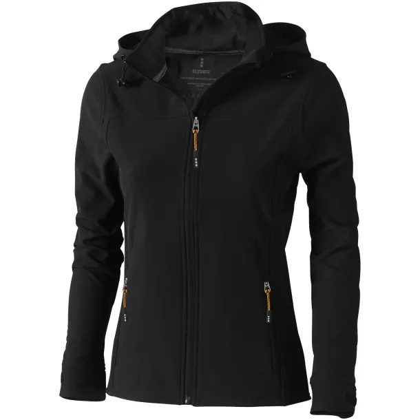 Langley softshell ladies jacket - Elevate Life Solid black