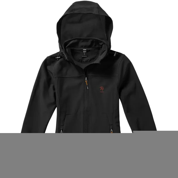 Langley softshell ladies jacket - Elevate Life Crna