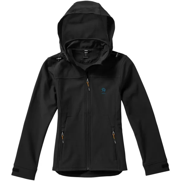 Langley softshell ladies jacket - Elevate Life Crna