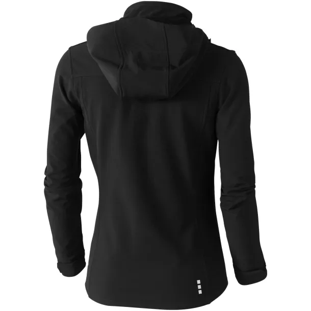 Langley ženska softshell jakna - Elevate Life Crna