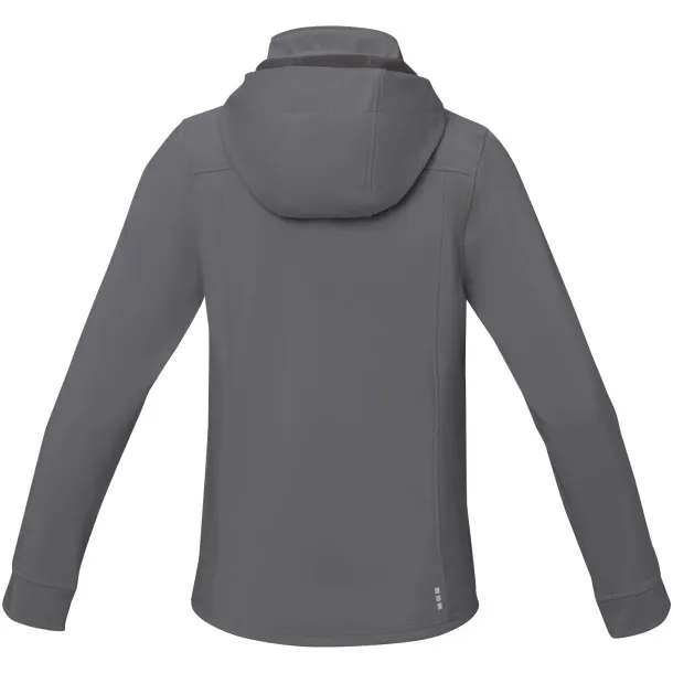 Langley softshell ladies jacket - Elevate Life Steel grey