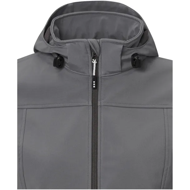 Langley ženska softshell jakna - Elevate Life Steel grey