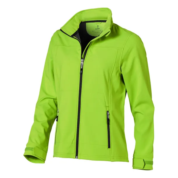 Langley softshell ladies jacket - Elevate Life Apple Green