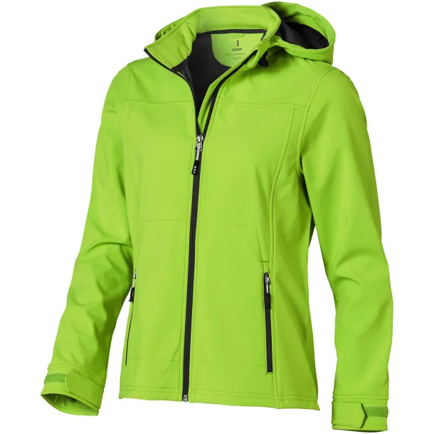 Langley softshell ladies jacket - Elevate Life Apple Green