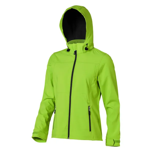 Langley softshell ladies jacket - Elevate Life Apple Green