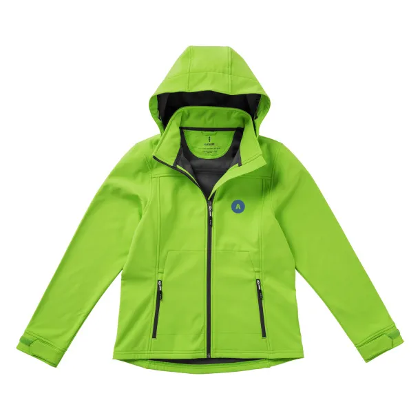 Langley softshell ladies jacket - Elevate Life Apple Green