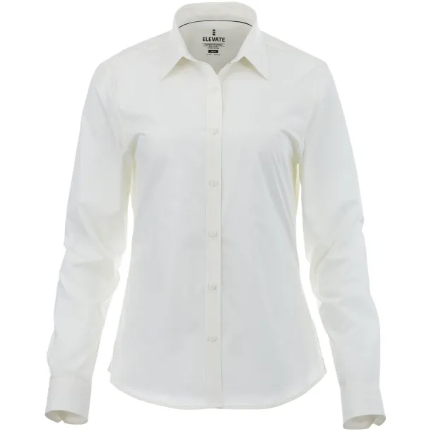 Hamell long sleeve ladies shirt - Elevate Life White