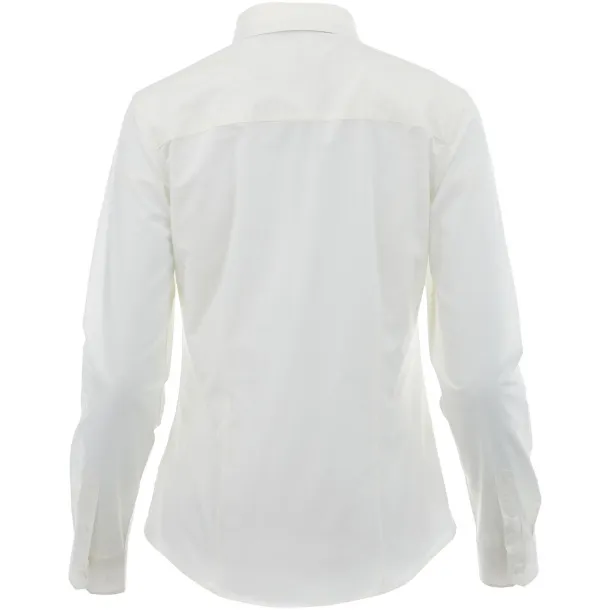 Hamell long sleeve ladies shirt - Elevate Life White