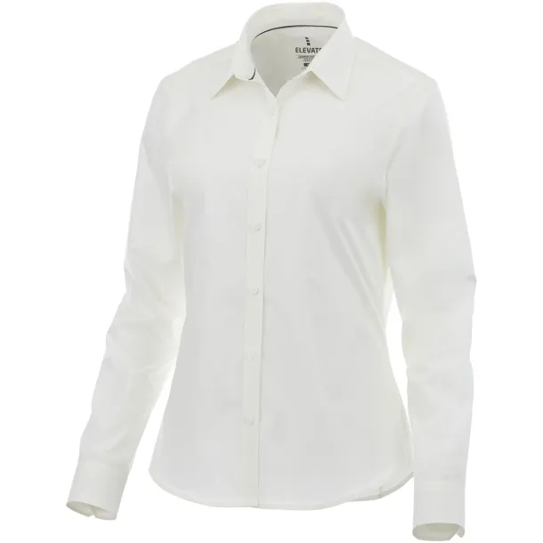 Hamell long sleeve ladies shirt - Elevate Life White